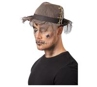 Smiffys Gothic Distressed Linen Trilby