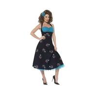 Smiffys Grease Cha Cha DiGregorio Women's Fancy Dress Costume
