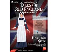Smiffys Great War Nurse Costume, White (Size M)