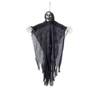 Smiffys Grim Reaper Hanging Decoration Black (One Size)