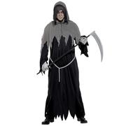 Smiffys Grim Reaper Robe Costume, Black (Size L)