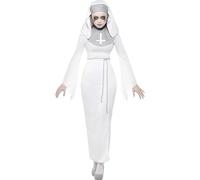 Smiffys Haunted Asylum Nun Costume-P