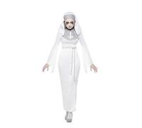 (Medium) Haunted Asylum Nun Ghost Costume | Halloween