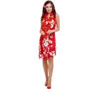 Hawaiian Beauty Costume, Red
