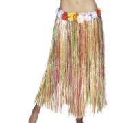 Hawaiian Hula Skirt Smiffys Multi One Size