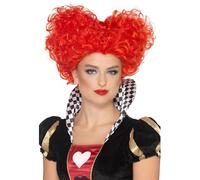 Smiffys Heart Wig, Red
