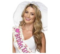 Smiffys Hen Night Headband & Veil