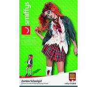 Smiffy's High School Horror Zombie School Girl, Size 12-14 Medium