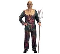 Smiffys Horror Scarecrow Mens Fancy Dress Costume, Size X Large