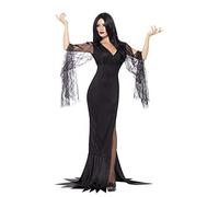 Smiffys Immortal Soul Costume, Black with Dress, Halloween Adult Fancy Dress, Vampire Dress Up Costumes
