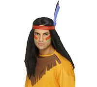 Smiffy's Indian Brave Wig, World Book Day