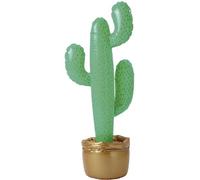 Smiffys Inflatable Cactus, Green 90cm Approx, Hawaiian Luau Fancy Dress, Hawaiian Dress Up Accessories