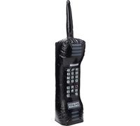 Smiffy's Inflatable Retro Phone - Black | 80s Costume Accessory