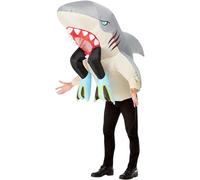 Smiffys Inflatable Shark Diver Costume