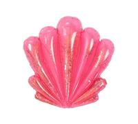 Smiffys Inflatable Shell, Pink 73cm/29in, Hawaiian Luau Fancy Dress, Mermaid Dress Up Accessories