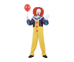 Smiffys - IT Classic 1990 Pennywise Costume - Men