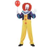 Smiffys IT Classic 1990 Pennywise Men's Fancy Dress Costume