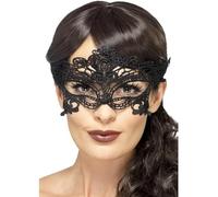 Smiffys Lace Filigree Heart Eyemask
