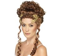 Smiffys Laurel Leaf Headpiece, Gold , Legends & Myths Fancy Dress, Adult Dress Up Accessories