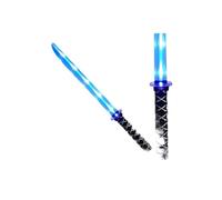Smiffys LED Light Up Ninja Sword, Motion Activated Sounds Batteries Included, 65cm, Leisure Products Fancy Dress, Child Dress Up Jokes & Novelties