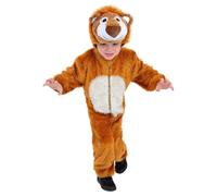 Smiffys Lion Costume in Brown | Size: 7-9 Years Smiffys Brown 7-9 Years