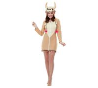 Smiffys Llama Costume, Brown (Size XS)