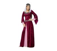 Extra Large Maid Marion Costume - Dress Fancy Ladies Medieval Robin Hood Womens - costume dress maid marion fancy ladies medieval robin hood womens