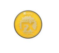 Smiffy's Make-up Fx Aqua Face And Body Paint Water Based, 16ml - Yellow - - face paint body smiffys fx yellow make up fancy dress water based 16ml