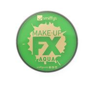 Smiffys Make-Up FX, Bright Green Aqua Face and Body Paint, 16ml, Water Based, Cosmetics and Disguises Fancy Dress, Cosmetic Dress Up Cosmetics & Disguises.