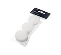 Smiffys Make-Up FX Essentials, Foam Cosmetic Sponges, White, 3Pk