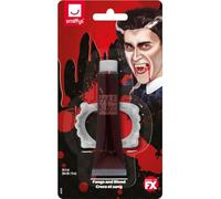 Smiffys Make-Up FX, Fangs and Blood
