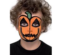 Smiffys Make-Up FX, Halloween Character Kit, Aqua, with 8 Colour Palette, Sponge & Applicator, Cosmetics and Disguises Fancy Dress, Cosmetic Dress Up Cosmetics & Disguises.