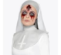 Smiffys Make-Up FX Latex Cross Wound Scar- Red