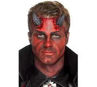 Realistic Devil Horn Prosthetics - Halloween Makeup Accessory by Smiffys - Latex