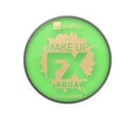 Smiffys Make-Up FX, Lime Green Aqua Face and Body Paint, 16ml, Water Based, Cosmetics and Disguises Fancy Dress, Cosmetic Dress Up Cosmetics & Disguises.