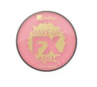 Smiffys Make-Up FX, Pink Aqua Face and Body Paint, 16ml, Water Based, Cosmetics and Disguises Fancy Dress, Cosmetic Dress Up Cosmetics & Disguises.