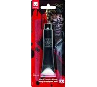 Smiffys Make-Up FX, Vampire Blood, Black Tube 28ml/1 oz, Cosmetics and Disguises Fancy Dress, Vampire Dress Up Cosmetics & Disguises.