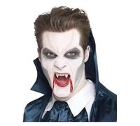Smiffy's Vampire Makeup In Three Colors And Applicator - Make Up White Grey - vampire make up white grey face fancy dress halloween black paint