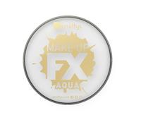 Smiffys Make-Up FX, White Aqua Face and Body Paint, 16ml, Water Based, Cosmetics and Disguises Fancy Dress, Cosmetic Dress Up Cosmetics & Disguises Halloween