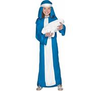 Smiffys Mary Child Costume, S - Age 4-6 years, Blue