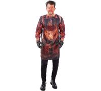 Massacre Man Kit Halloween Fancy Dress Kit Bloody Apron + Gloves Unisex