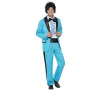 Smiffys Mens 80s Prom King Costume Suit