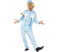 Smiffys Men's 90s Stupid Tuxedo Costume Set in Blue | Size: Medium Smiffys Blue M