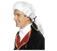 Smiffys Mens Court Judge Wig Set