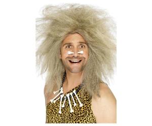 Smiffys Mens Crazy Caveman Wig