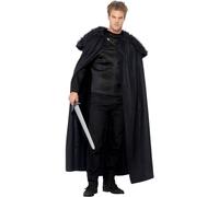 Smiffys Men's Dark Barbarian Costume Set in Black | Size: Medium Smiffys Black M