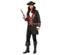 Smiffys Mens Deluxe Swashbuckler Pirate Costume Set