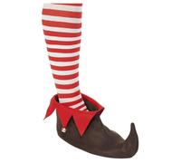 Smiffys Men's Elf Costume Shoes in Brown Smiffys Brown One Size
