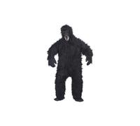 Smiffy's Men's Gorilla Costume, Bodysuit, Mask, Hands And Feet, Party Animals, - gorilla costume deluxe fancy dress adult new mens party monkey