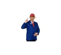 Smiffys Mens Halloween American President Fancy Dress Costume - Donald Trump - mens donald trump american president costume adult fancy dress outfit